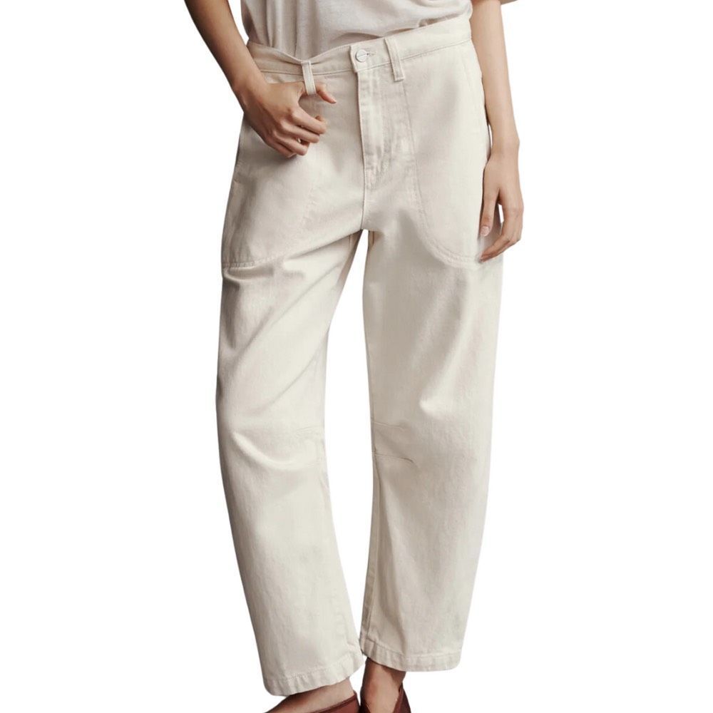 TWP JETTIES BEACH PANT IN NATURAL DENIM-NWT - Picture 2 of 6